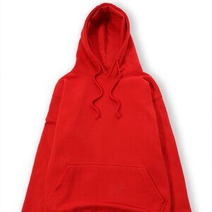 Men's Premium Heavyweight Pullover Hoodie Sweatshirt Red